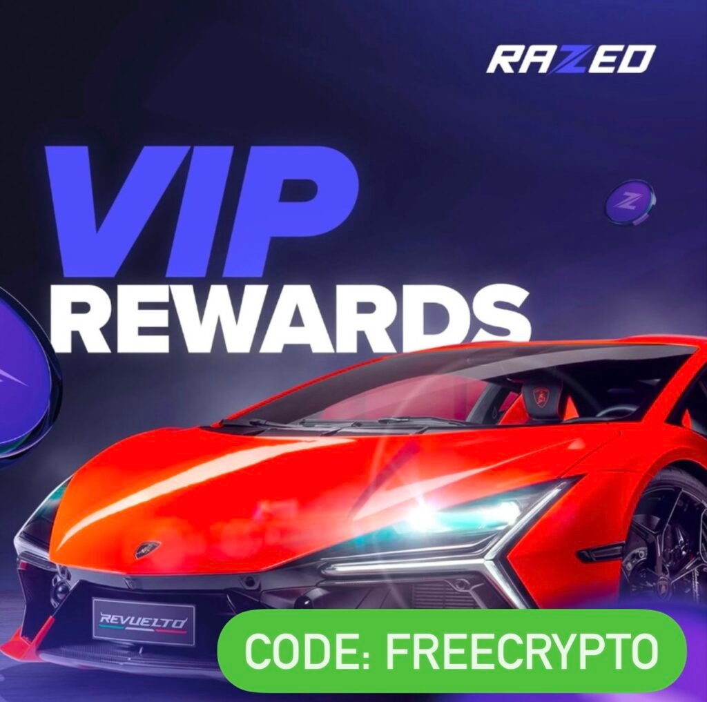 razed no deposit code